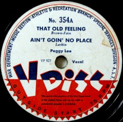 That Old Feeling / Ain’t Goin’ No Place / Casanova’s Lament / I’m Sorry I Made You Cry