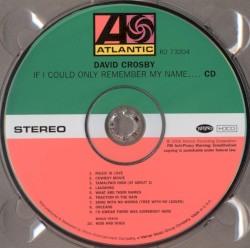 If I Could Only Remember My Name