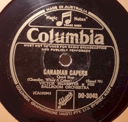 Canadian Capers / Jazz Me Blues