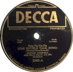 Stra-Va-Na-Da (The Double Talk Song) / Serenade in the Night