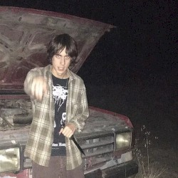 Your face in the window