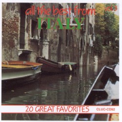 All the Best From Italy: 20 Great Favorites, Vol. 3