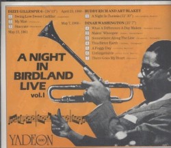 A Night in Birdland Live, Vol. I