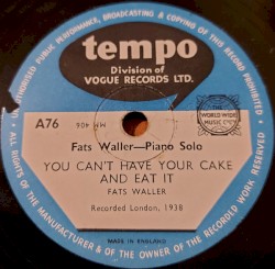 You Can't Have Your Cake and Eat It / Not There, Right There