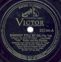 Somebody Stole My Gal / Sugar Blues