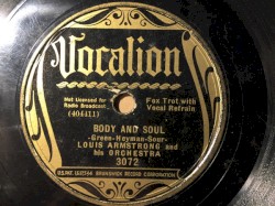 Body and Soul / I'll Be Glad When You're Dead, You Rascal You