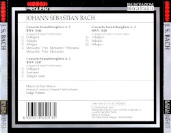 Concerti Brandeburghesi N. 1, BWV 1046 / N. 2, BWV 1047 / N. 3, BWV 1048