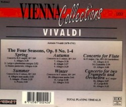 Vienna Collections: Vivaldi: The Four Seasons / Concerto for Flute