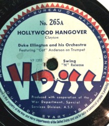 Hollywood Hangover / “C” Jam Blues