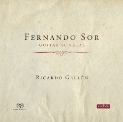 Sor: Guitar Sonatas