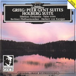Grieg: Peer Gynt Suites, Holberg Suite / Sibelius: Valse Triste, Finlandia, The Swan of Tuonela