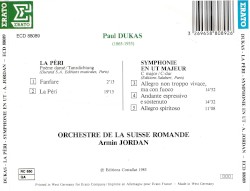 La Péri - Symphonie En Ut Majeur