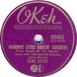 Goodbye Little Darlin' Goodbye / When I'm Gone You'll Soon Forget