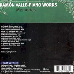 Piano Works IV: Memorias