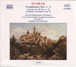 Symphonies nos. 1-9 / Legends, op. 59, nos. 1-10 / Symphonic Variations, op. 78