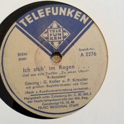 Ich steh' im Regen... / Ich hab' eine tiefe Sehnsucht in mir