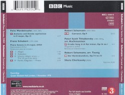 Mendelssohn: Andante and Rondo capriccioso / Schubert: Piano Sonata D959 / Schumann: Carnaval, op. 9 / Der Kontrabandiste / Tchaikovsky: Cradle Song