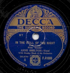 In the Still of the Night / Night and Day