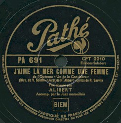 J’aime la mer comme une femme / Le Plus Beau Tango du monde