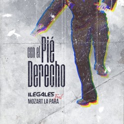Con el pié derecho
