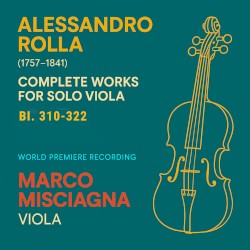 Complete Works for Solo Viola, BI. 310-322