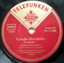 Kuckucks-Rheinländer / In Festlicher Laune