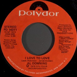 I love to love / I'm just nobody