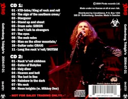 2004-07-21: Gothenburg, Sweden