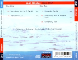 Symphonies Nos. 2, 4 & 5 / Tapiola / Finlandia