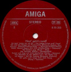 Heut’ geht’s rund