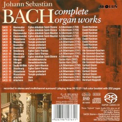 Complete Organ Works Played on Silbermann Organs