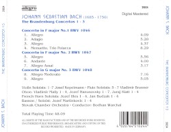 Brandenburg Concertos No. 1, 2 & 3
