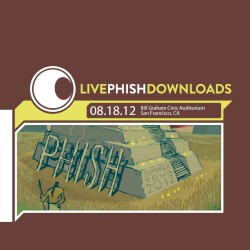 2012‐08‐18: Bill Graham Civic Auditorium, San Francisco, CA, USA