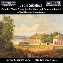 Complete Youth Production for Violin and Piano, Volume 1