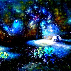 綺麗なライトをつけて、ここは不思議の街だから✿