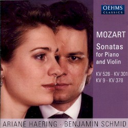 Sonatas for Piano and Violin: KV 526 / KV 301 / KV 9 / KV 378