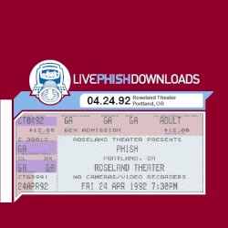 1992-04-24: Roseland Theater, Portland, OR, USA