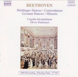 Mödlinger Dances / Contredanses / German Dances / Minuets