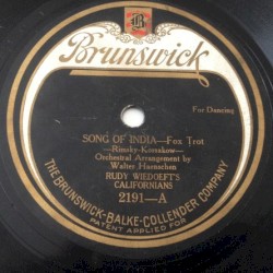 Song of India / Gray Morn