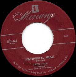 Sentimental Music / Would I Love You (Love You, Love You)