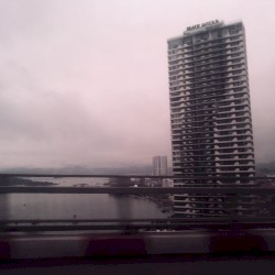 Black Jaguar in a Police Car/Freezing in the summertime