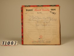 1952-05-13: Alan Lomax Tapes: Paris, Ville-de-Paris, Ile-de-France, France