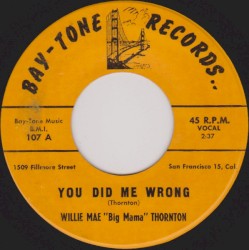 You Did Me Wrong / Big Mama’s Blues