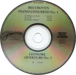 Piano Concerto no. 3 / Leonore Overture no. 3