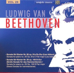 Ludwig van Beethoven Complete Works, Volume 26