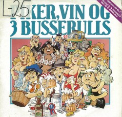 Piker, vin og 3 Busserulls