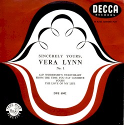 Sincerely Yours, Vera Lynn No.1