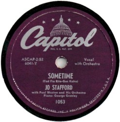 Sometime / No Other Love