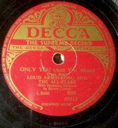 Only You (And You Alone) / Moments to Remember