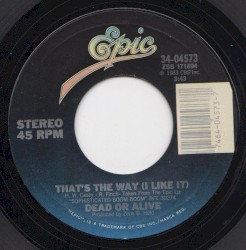 That’s the Way (I Like It)